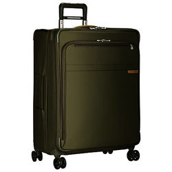 Briggs & Riley Baseline Large Expandable 4-Wheel Spinner Suitcase Olive